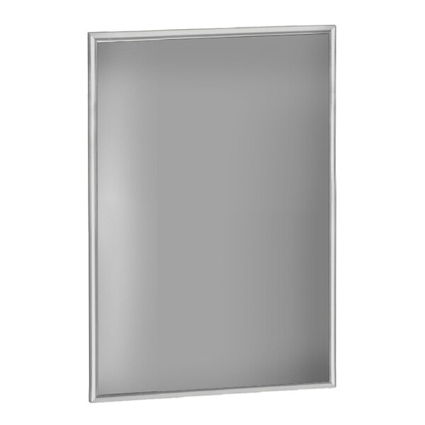 Azar Displays 24''W x 36''H Vertical/Horizontal Weatherproof Poster Snap Frame - 300234-SLV