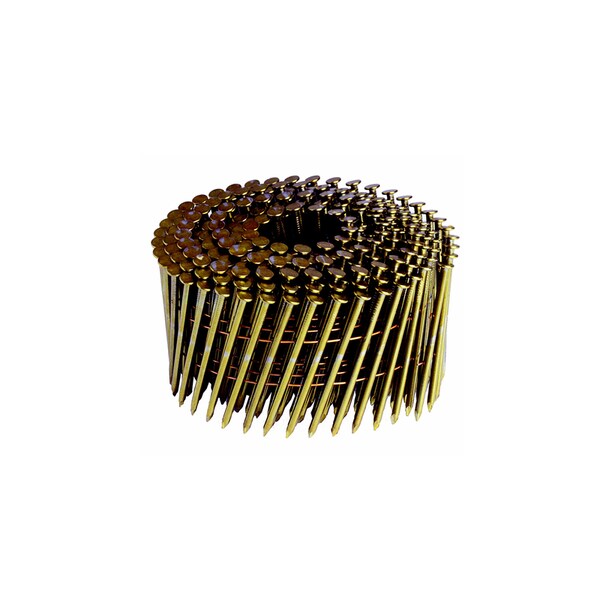 Grip-Rite Grip-Rite 2-3/8 in. L Wire Coil Bright Framing Nails 15 deg 3000 pk - GRC8PD