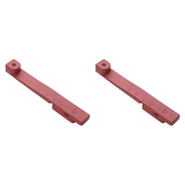 Malco FCFG 5 in. to 8 in. Fiber Cement Siding Facing Gauge, PK 2 - 2PK-FCFG