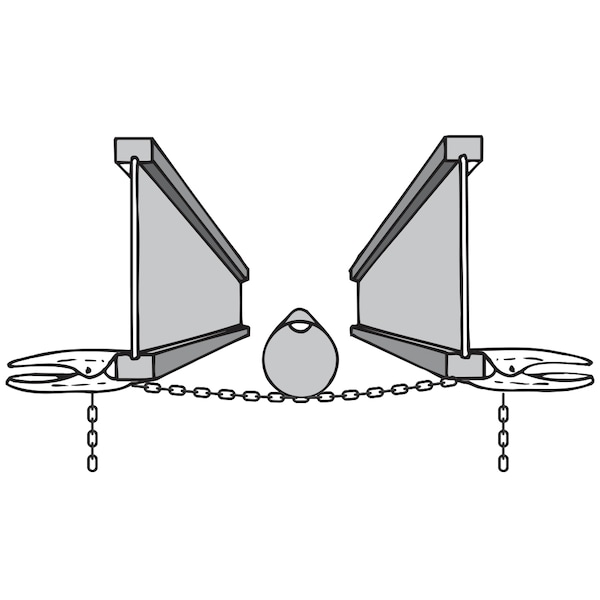 Malco 2DH Pipe and Duct Holders - 2DH