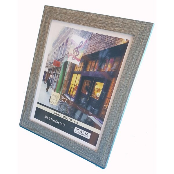 Italia 8 x 10 in. Polystyrene Photo Frame Green - Large, 3PK - 81043