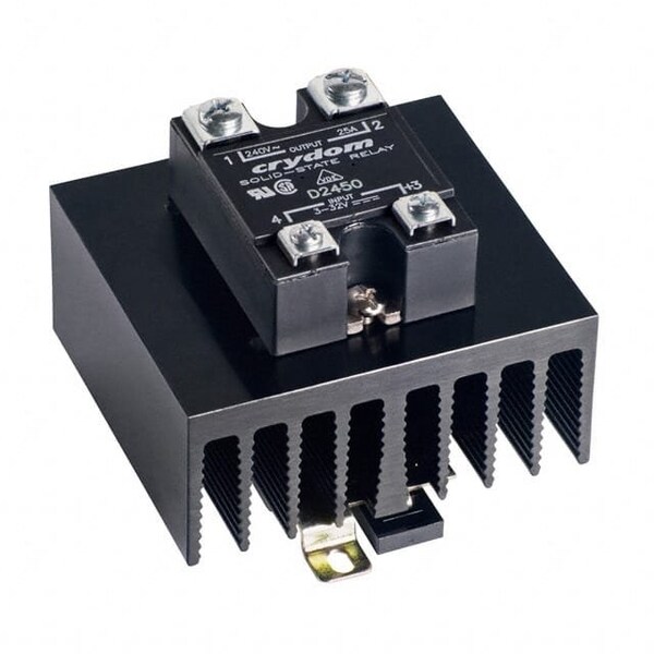 Disipadores de calor Crydom 35A/660V Entrada de CD Zc Ssr Montado en disipador de calor - HS202DR-HD6050