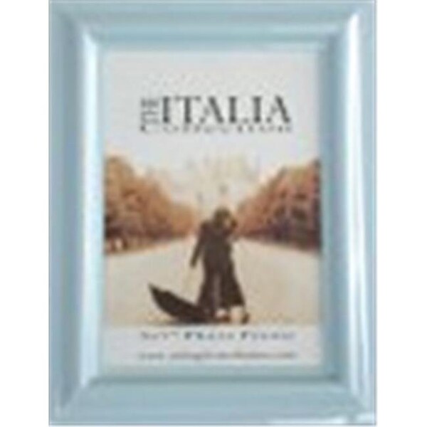 Italia ITALIA 70536 5 x 7 In. Light Blue Br Frames - 6 Pack - 70536