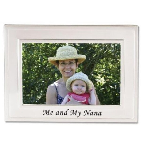 Blueprints Brushed Metal 4x6 Me and My Nana Picture Frame - Sentiments Collection - BL779565