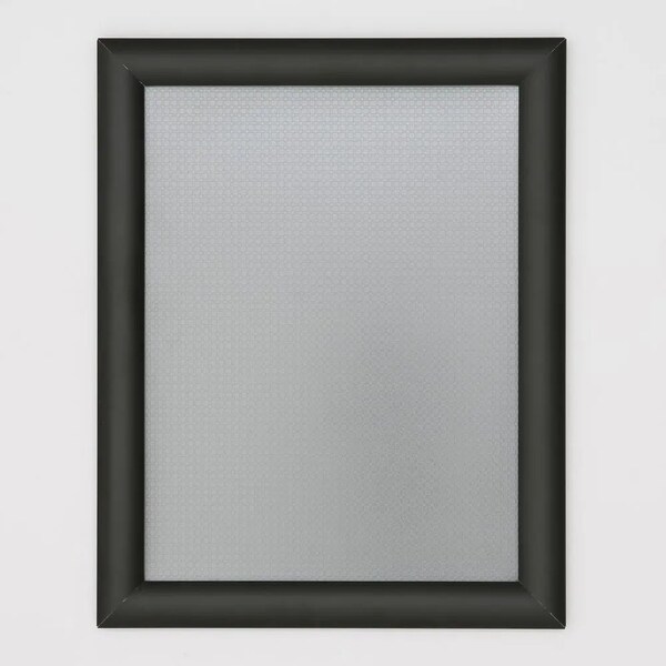 M&T Displays Snap Frame 8.5 in. X 11 in. Poster Size, 1 in. Black, Mitered Corner, 2PK - UCN255B081X7992