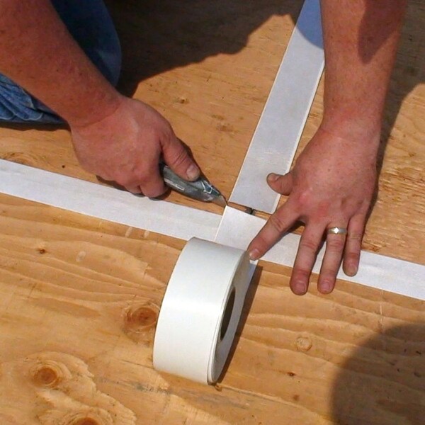 Ames Research Laboratories AMES Peel & Stick Gray Rubber Waterproofing and Seam Tape - PS450