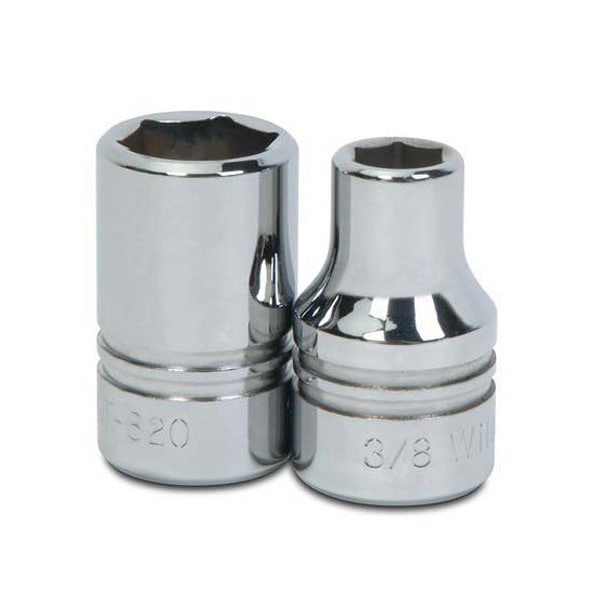 Williams Socket, 1 1/2 Inch OAL, Shallow, 1/2 Inch Dr, 7/16 Inch Size - JHWST-614
