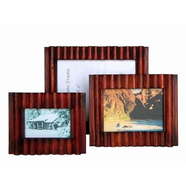 Sunshine Trading Sunshine Trading ST-33-10 Handmade Wood Photo Frame - 8 x 10 Inch - ST-33-10