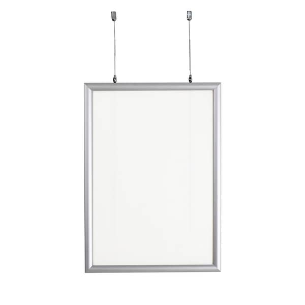 Azar Displays 22''W x 28''H Double-Sided Hanging Snap Frame - 300412