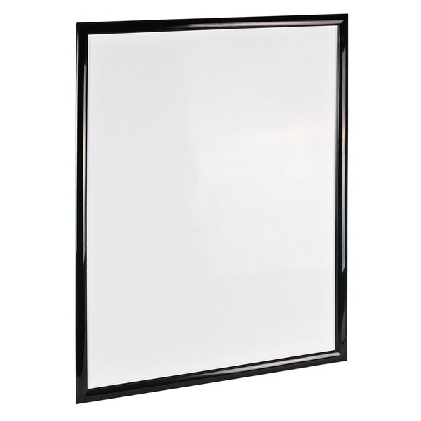 Azar Displays Wall Mount Plastic Snap Poster Frame 22'' x 28'' Portrait/Landscape Sign Holder Frame - 300342-BLK