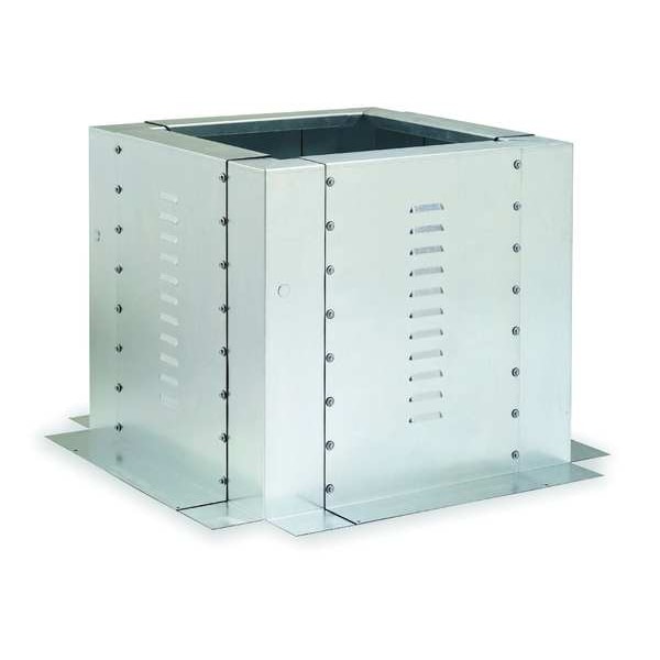 Dayton Roof Curb, 24 In High - 4HX62