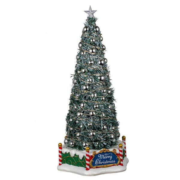 Lemax Lemax Multicolored New Majestic Christmas Tree Christmas Village 13 in. - 84350