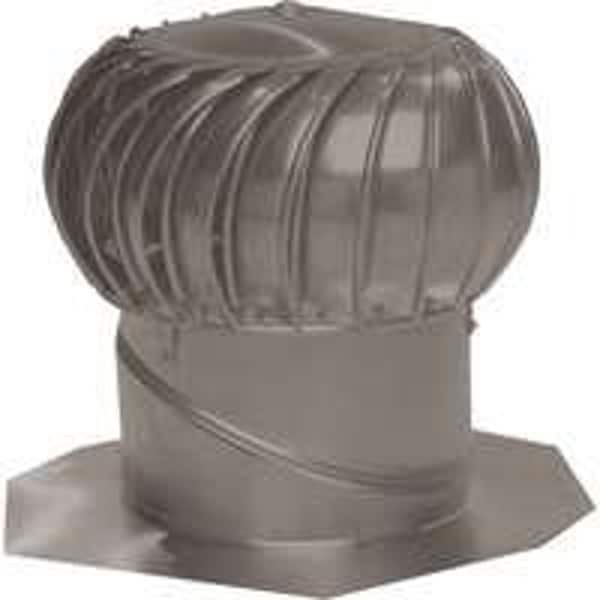 Lomanco LOMANCO Whirlybird BIB14WB Turbine Ventilator, 110 mph, Aluminum, Weathered Bronze - BIB14WB