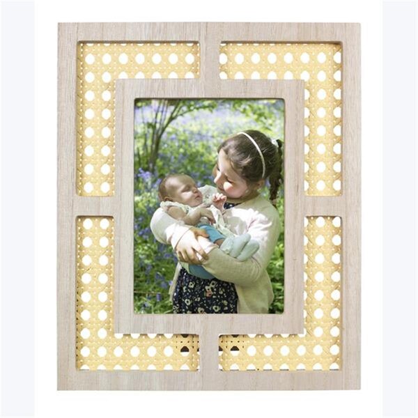 Youngs 5 x 7 in. Wood Natural Home Photo Frame - 12331