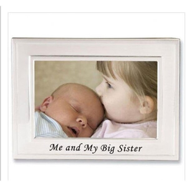 Blueprints Big Sister Silver Plated 6x4 Picture Frame - Me And My Big Sister Design - BL628531