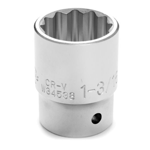 Performance Tool 3/4 In Dr. 12 Pt Socket 1-3/16 In Socket 12Pt 1-3, W34538 - W34538
