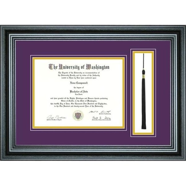 Perfect Cases Perfect Cases PCFRM-D3PM 8.5 x 11 in. Single Diploma Frame with Tassel for Diploma - PCFRM-D3PM