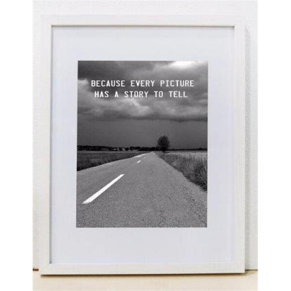 Sixtrees Sixtrees WD229114-80 11 x 14 in. Logan White Wall Hanging Frame - WD229114-80