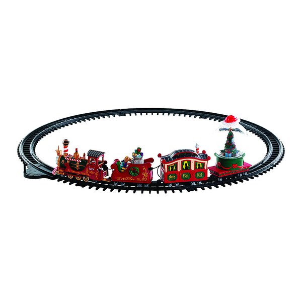 Lemax Lemax Santa Wonderland Multicolored Sights & Sounds Christmas Village 6 in. - 74223