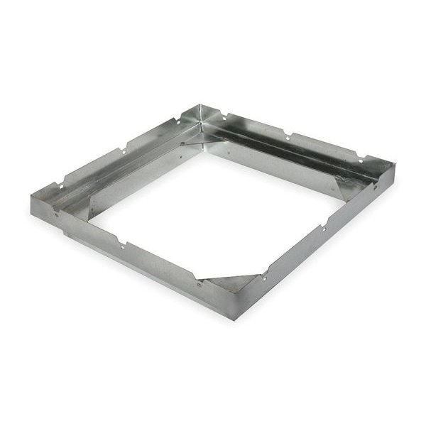 Dayton Roof Curb Adapter, Curb Side Sq O D 26 In - 3AZK5