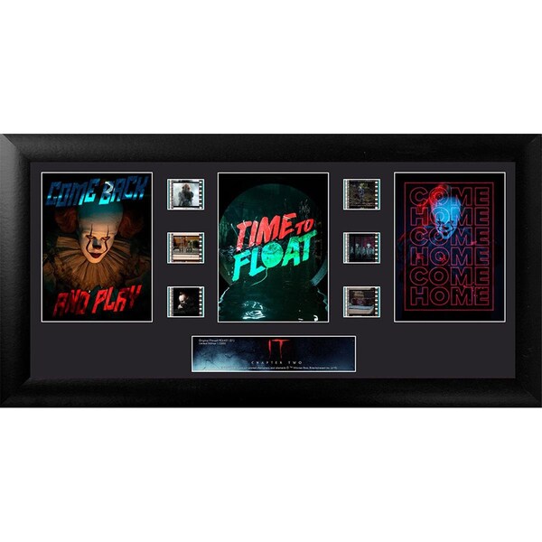 Trend Setters IT Chapter Two Pennywise Collection Trio FilmCells Wall Art Presentation - TR127248