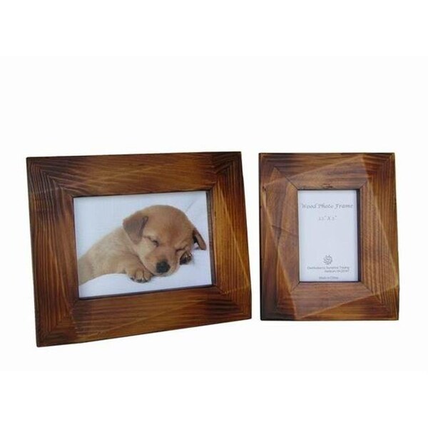 Sunshine Trading Sunshine Trading ST-37-7 Handmade Wood Photo Frame - 5 x 7 Inch - ST-37-7