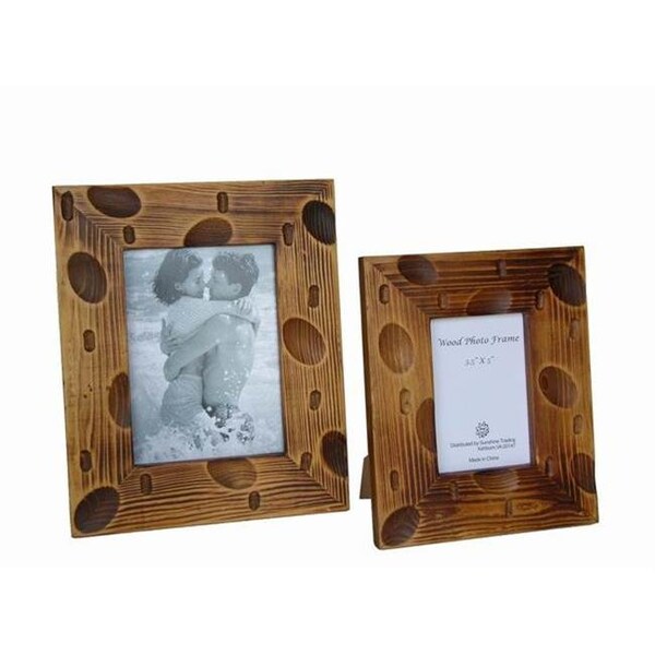 Sunshine Trading Sunshine Trading ST-31-5 Handmade Wood Photo Frame - 3.5 x 5 Inch - ST-31-5