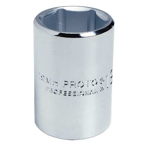 Proto 1/2 in Drive, 12mm 6 pt Metric Socket, 6 Points - J5408MH