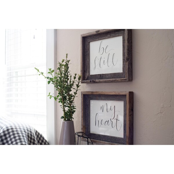 Homeroots 5 x 7 in. Natural Weathered Gray Picture Frame - 379895