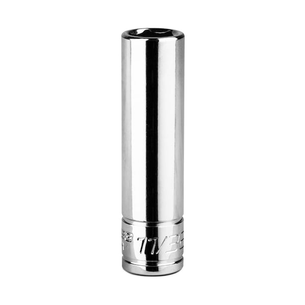 Capri Tools 1/4 in Drive 11/32 in 6-Point SAE Deep Socket - 1-2183