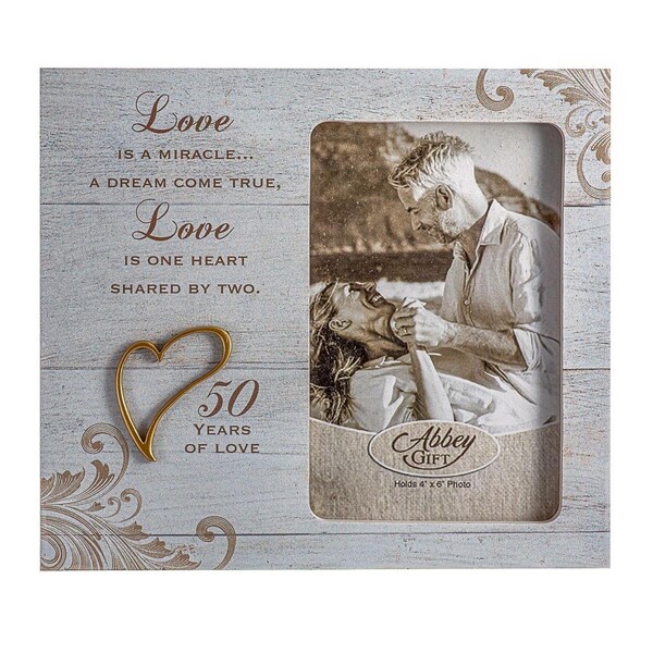 Robus Splendor 50th Anniversary 4 x 6 in. Photo Frame - RO3318556