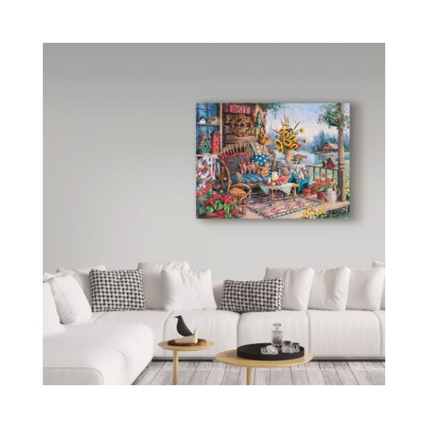 Trademark Fine Art Barbara Mock 'Country Hideaway' Canvas Art, 35x47 - ALI38907-C3547GG