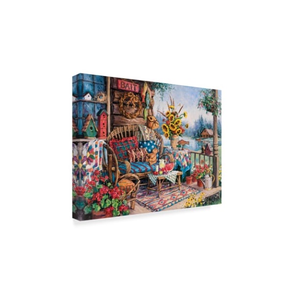 Trademark Fine Art Barbara Mock 'Country Hideaway' Canvas Art, 35x47 - ALI38907-C3547GG