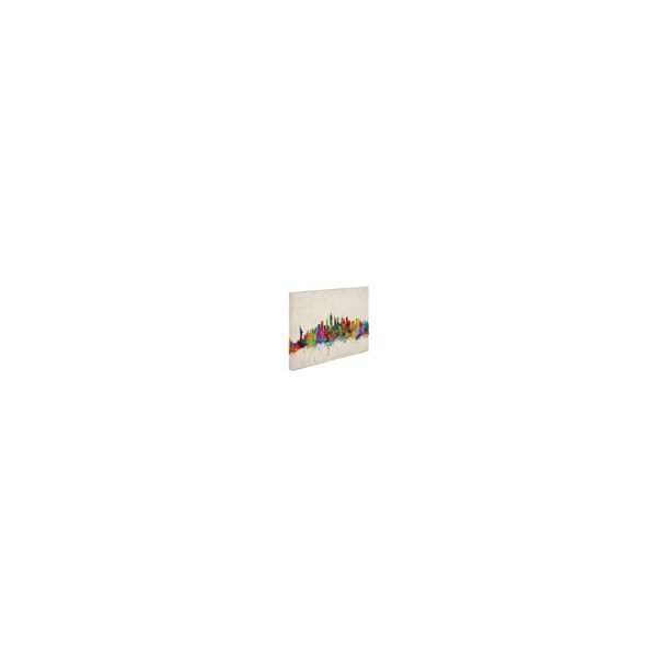 Trademark Fine Art Michael Tompsett 'New York Skyline' Canvas Art, 26x40 - MT0187-C2640GG