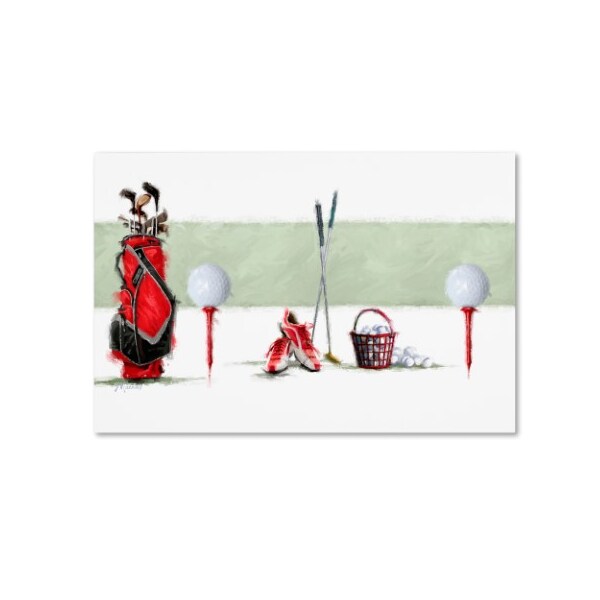 Trademark Fine Art The Macneil Studio 'Golf' Canvas Art, 16x24 - ALI8573-C1624GG