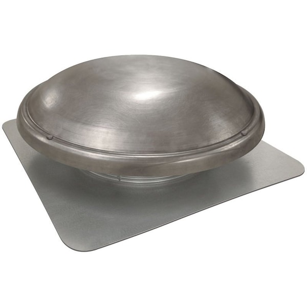 Master Flow ERV4 Power Attic Vent with Thermostat, 1000 cfm, 480 sq-in Net Free Ventilating Area, Steel - ERV4
