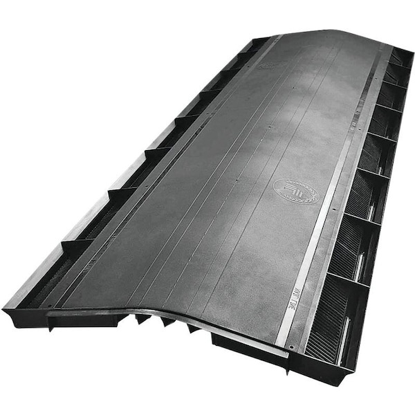 Lomanco Omni Ridge Vent, 4 ft L, Black - OR4