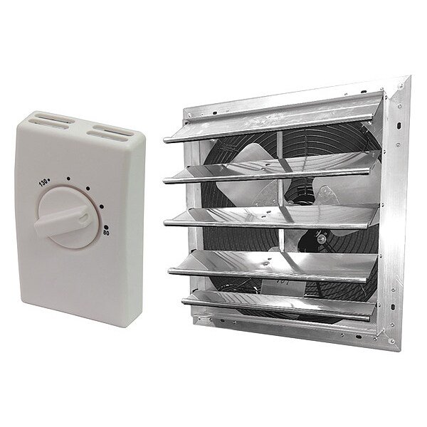 Dayton DAYTON Alu/Steel 8"H 21.25"W Exhst Fan - 347HY0