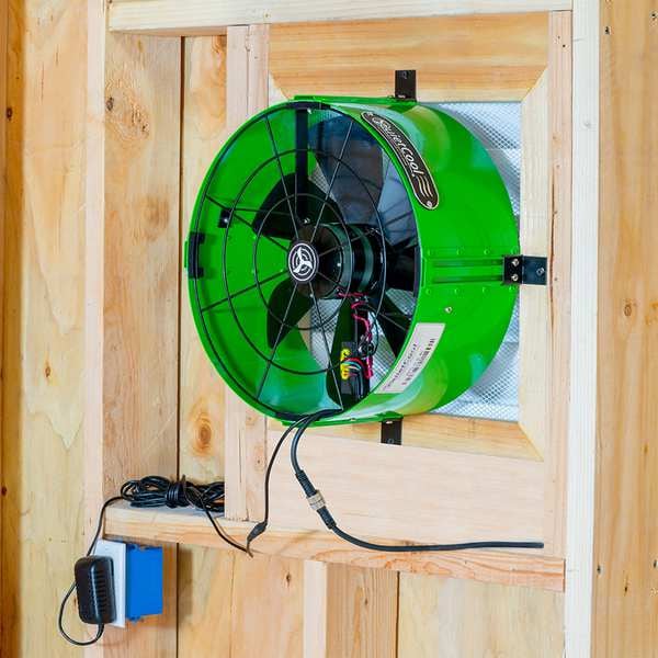 Quietcool QUIETCOOL Steel 7"H 14.5"W Exhst Fan - AFG SLR-40W