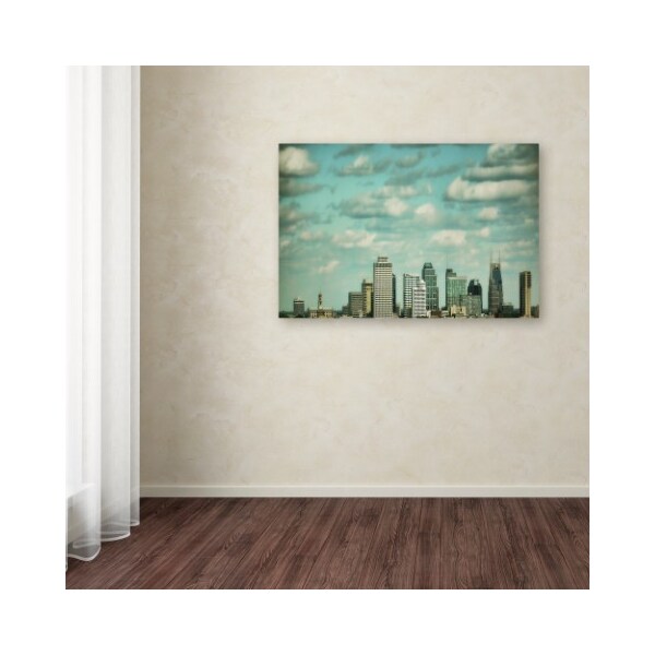 Trademark Fine Art Jai Johnson 'Downtown Nashville After Sunrise' Canvas Art, 16x24 - ALI14060-C1624GG
