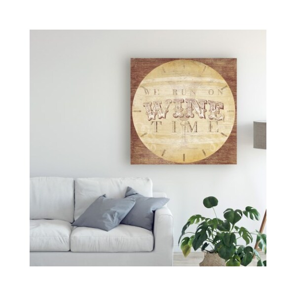 Trademark Fine Art June Erica Vess 'Beverage O'Clock Iv' Canvas Art, 14x14 - WAG10152-C1414GG