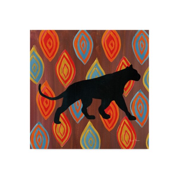 Trademark Fine Art Farida Zaman 'African Animal Ii' Canvas Art, 35x35 - WAP09173-C3535GG