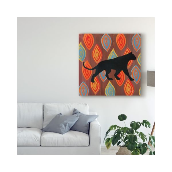 Trademark Fine Art Farida Zaman 'African Animal Ii' Canvas Art, 35x35 - WAP09173-C3535GG