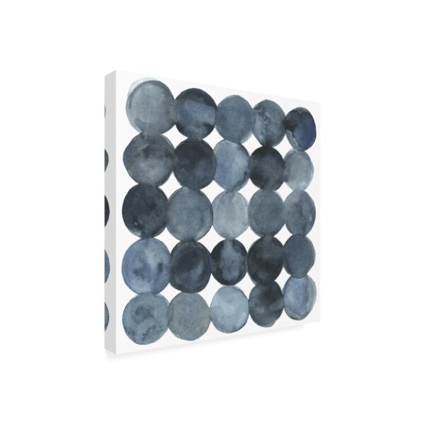 Trademark Fine Art Emma Scarvey 'Blue Grey Density II' Canvas Art, 24x24 - WAG15303-C2424GG