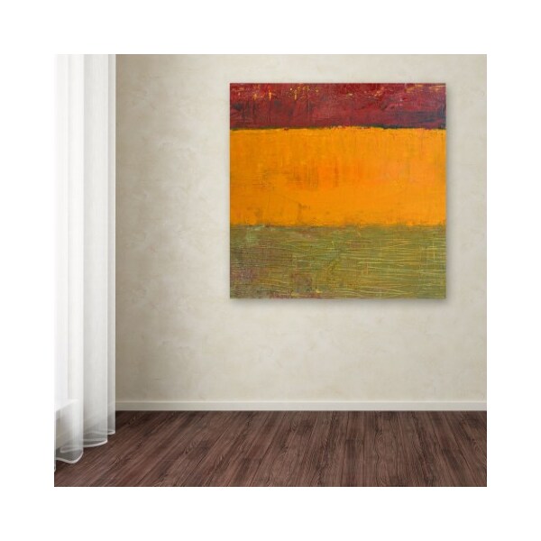 Trademark Fine Art Michelle Calkins 'Highway Series Grasses' Canvas Art, 35x35 - MC0193-C3535GG