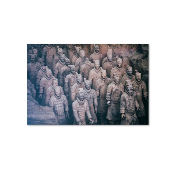 Trademark Fine Art Philippe Hugonnard 'Terracotta Army I' Canvas Art, 22x32 - PH0337-C2232GG