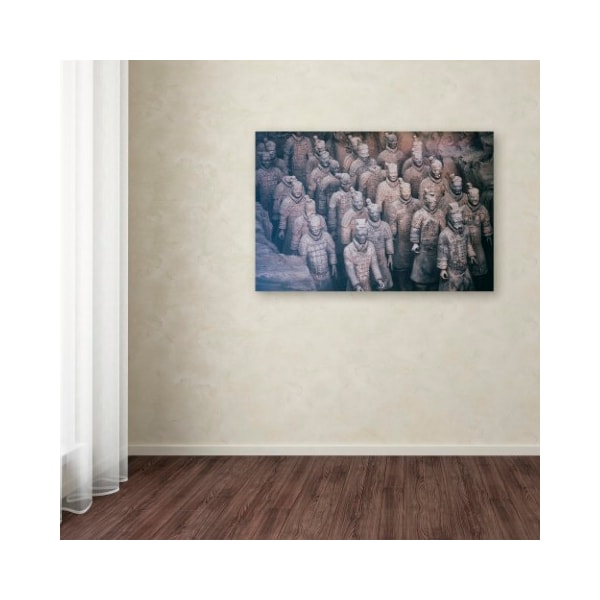 Trademark Fine Art Philippe Hugonnard 'Terracotta Army I' Canvas Art, 22x32 - PH0337-C2232GG