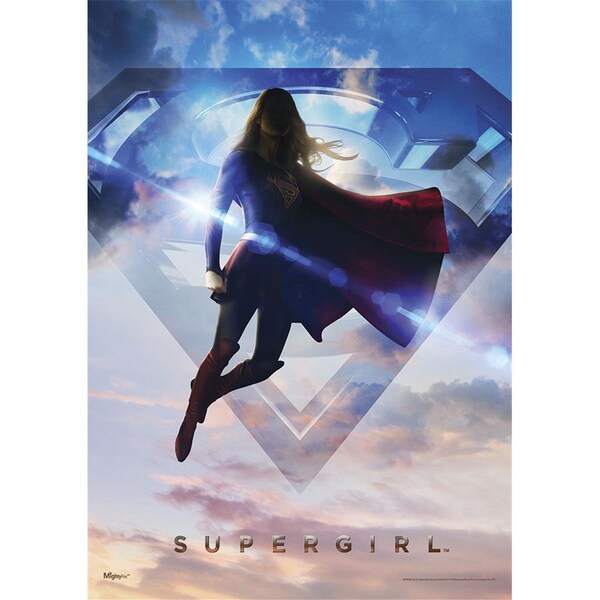 Trend Setters Supergirl Girl of Steel MightyPrint Wall Art - MP17240493