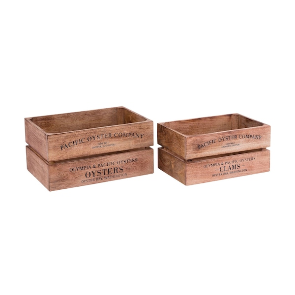 Elk Studio Oysters and Clams Boxes Set of 2 - BOX001