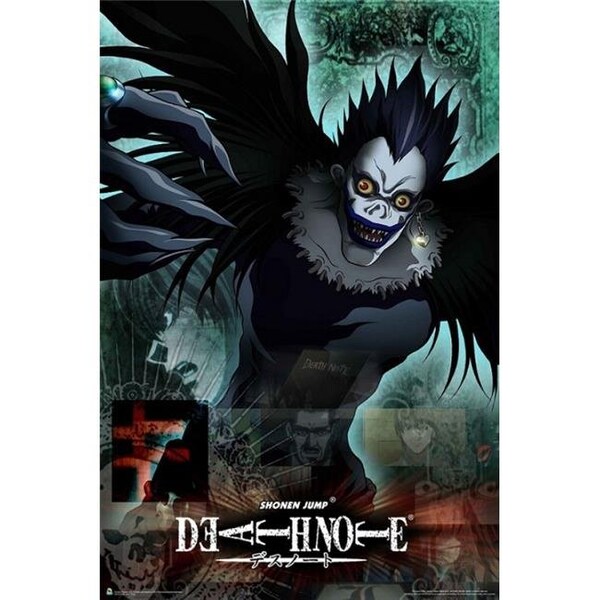Scorpio Posters Scorpio Posters XPE160457 Deathnote - Ryuk - Anime Poster Print; 24 x 36 - XPE160457